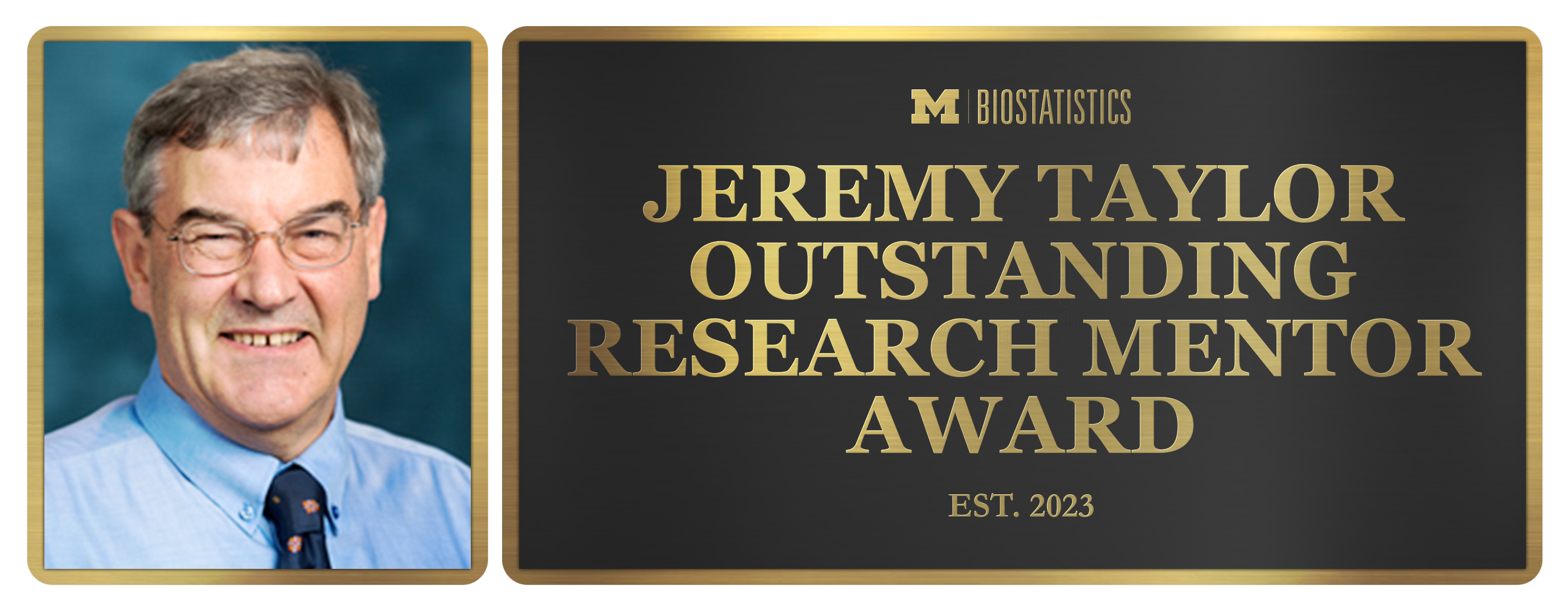 Jeremy Taylor Outstanding Research Mentor Award | Biostatistics ...