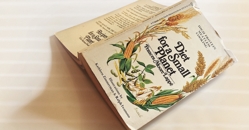 Frances Moore Lappé’s book served as part of the inspiration behind Merriman’s planned gift to support culinary medicine at Michigan Public Health.