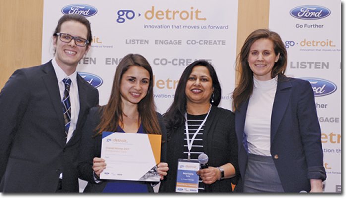 Alums Take First, Second Place in Ford's Go Detroit Challenge