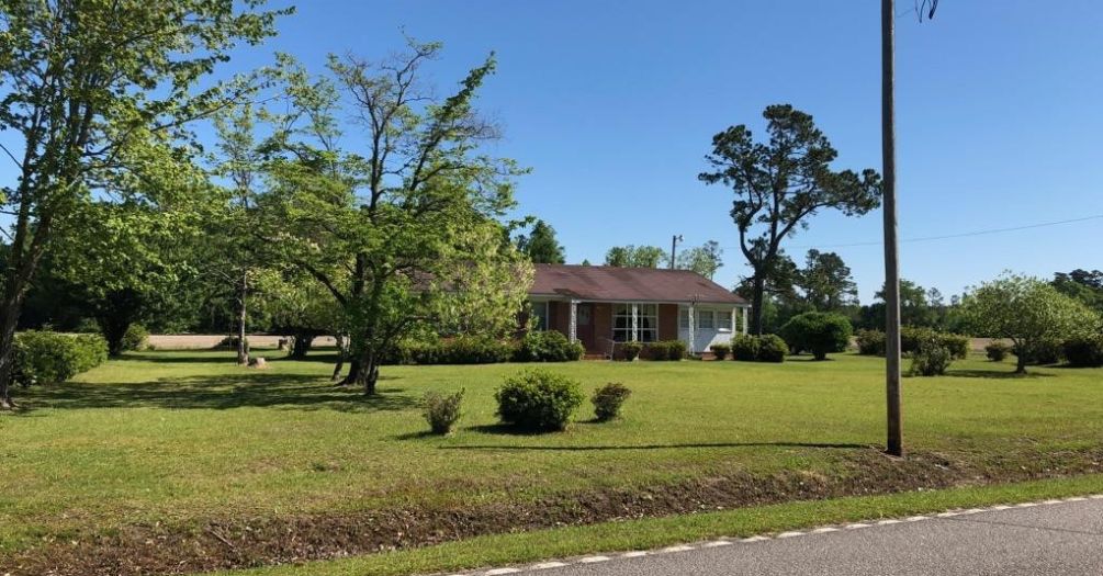 Pictured here is my great grandmother’s house in Hemingway, SC on the land my family used to sharecrop.