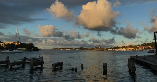 Tiempos en the U.S. Virgin Islands