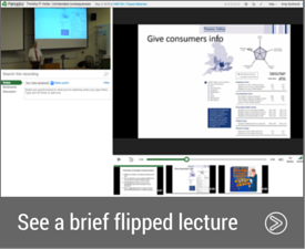 See an example of a brief flipped lecture of a guest speaker