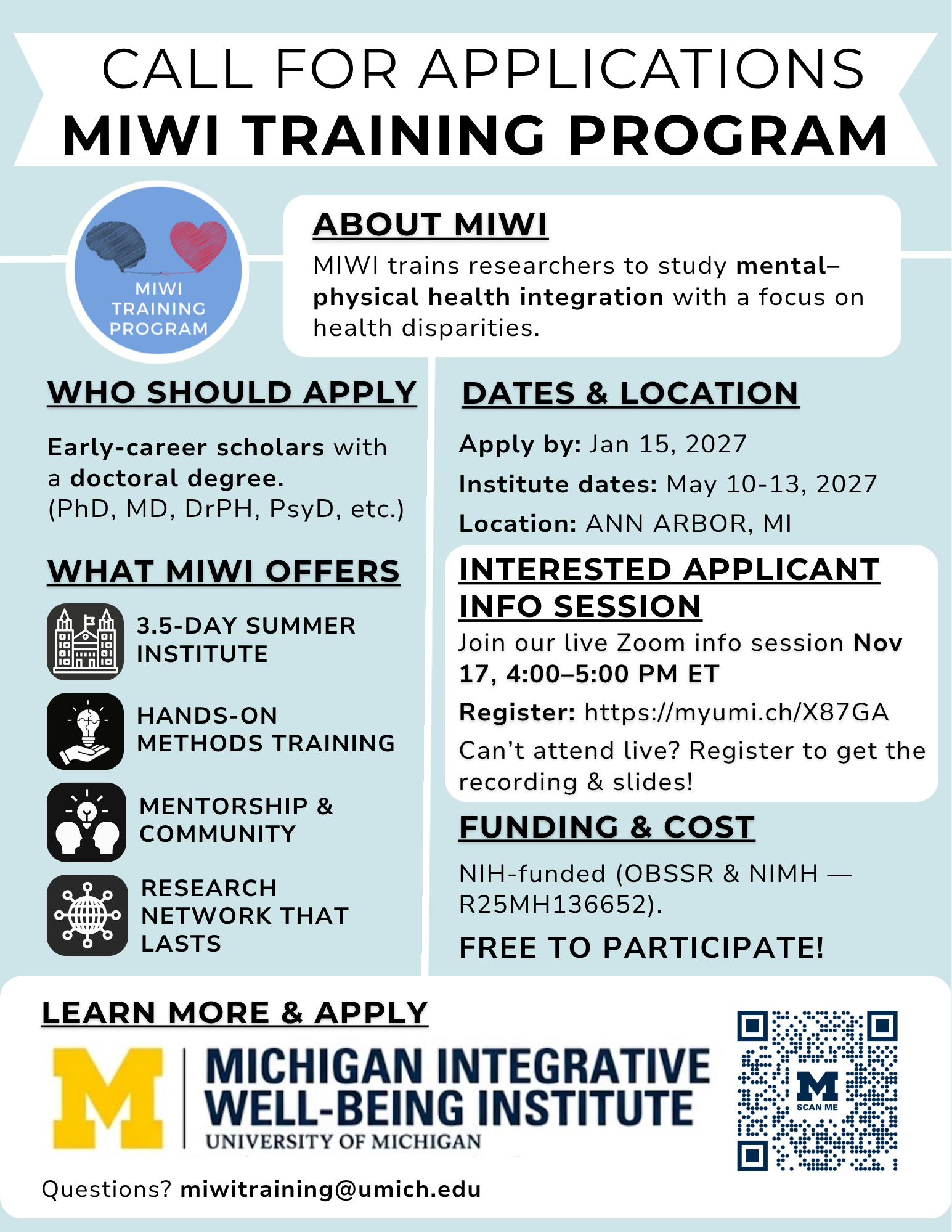 MIWI Flyer Cohort 8