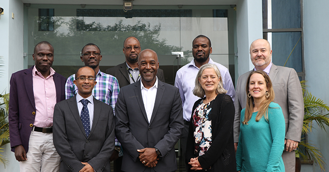 Delegation from Michigan Public Health Visit Africa to Support