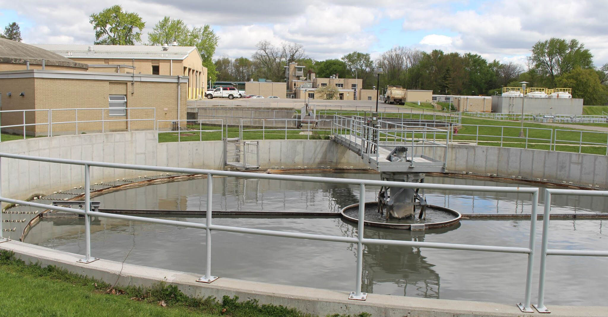 Jackson Wastewater Treatment Plant on Lansing Avenue. Image courtesy: City of Jackson