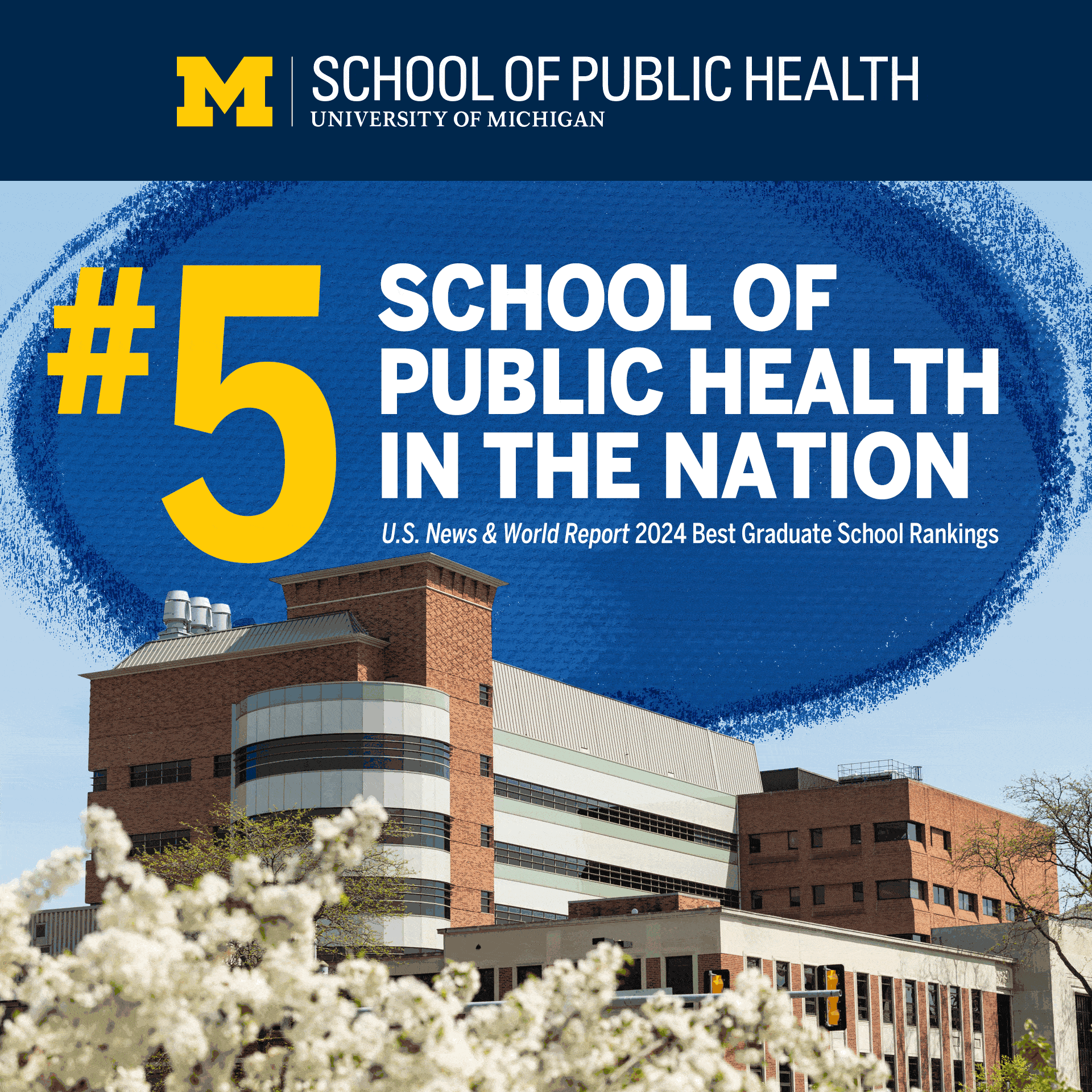 Michigan Public Health U.S. News Rankings for 2024. 