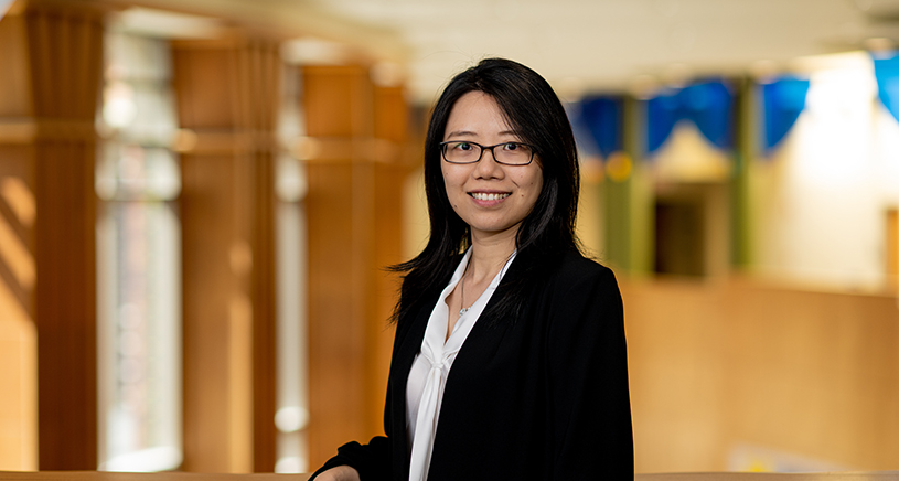 A headshot of Dr, Xu Shi, associate professor of Biostatistics.
