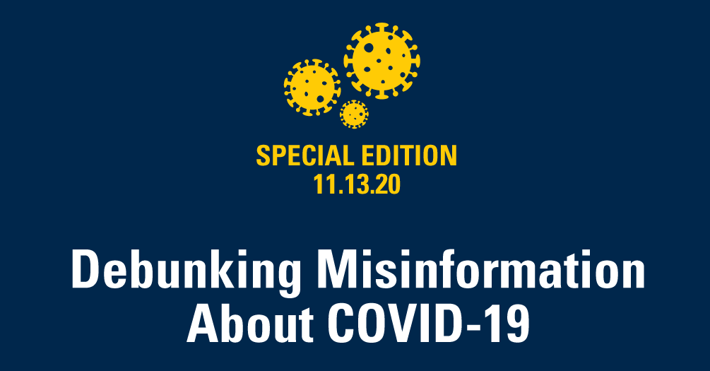 Debunking Misinformation About COVID-19