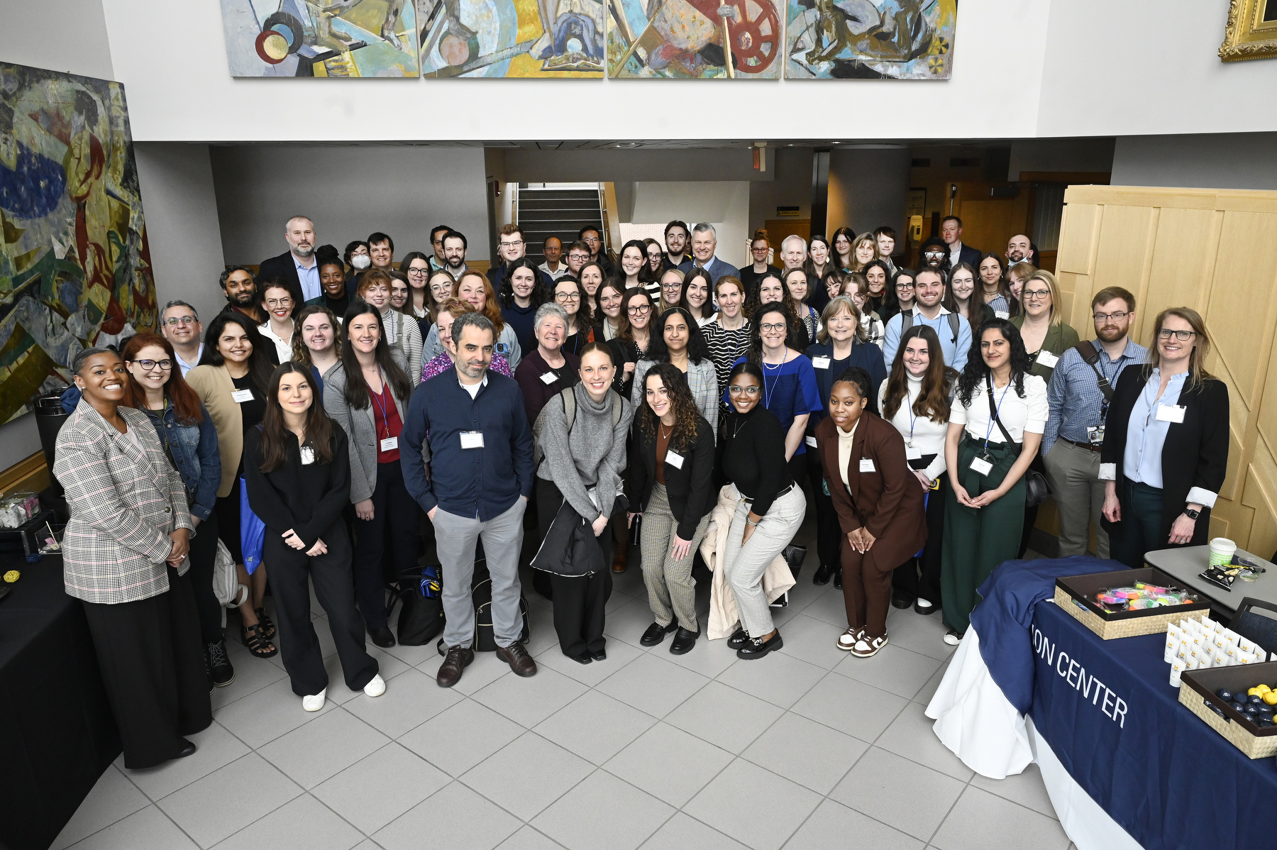 Members of the U-M Injury Prevention Center gather during the 3rd Annual Injury Prevention Research Symposium